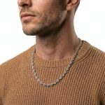cadena acero inoxidable hombre