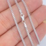 cadena de oro blanco