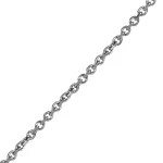 cadena de oro blanco