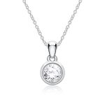 cadena oro blanco mujer
