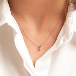 cadena oro blanco mujer
