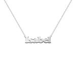 colgante con nombre plata