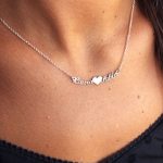 colgante con nombre plata