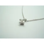 colgante diamante solitario