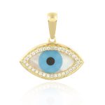 colgante ojo turco