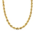 colgante oro hombre