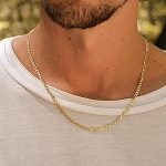 colgante oro hombre
