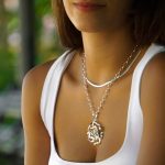 colgantes de plata mujer