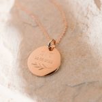 collar con iniciales hijos