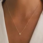 collar con iniciales hijos