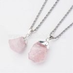 collar cuarzo rosa