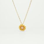 collar de girasol