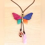 collar de mariposa