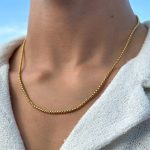 collar de oro hombre