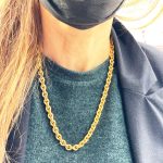 collar de oro hombre