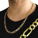 collar de oro hombre