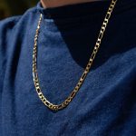 collar de oro hombre