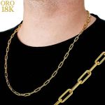 collar de oro hombre