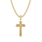 collar de oro hombre