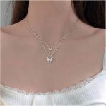 collar de plata mujer