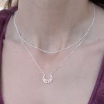 collar de plata mujer