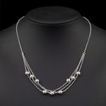 collar de plata mujer