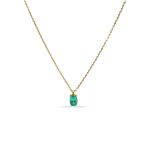 collar esmeralda