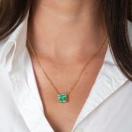 collar esmeralda