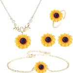 collar girasol