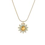collar girasol