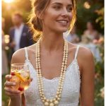 collar largo mujer