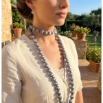 collar largo mujer