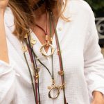 collar largo mujer