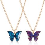 collar mariposa