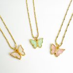 collar mariposa