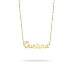collar nombre oro