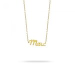 collar nombre oro