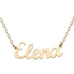 collar nombre oro