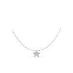 collar oro blanco