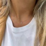 collar oro blanco