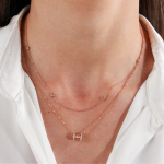 collar oro rosa