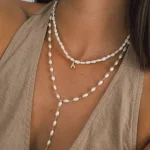 collar perlas mujer