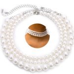 collar perlas mujer