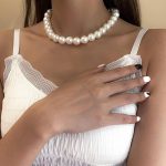 collar perlas mujer