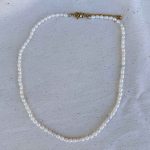 collar perlas pequeñas